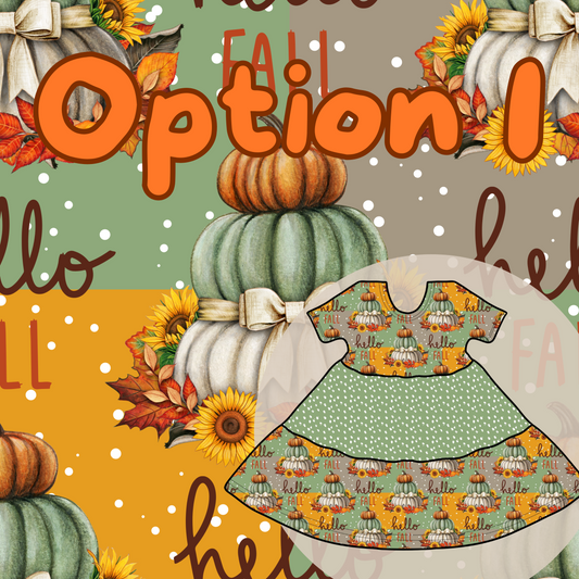 Hello fall (multiple options)